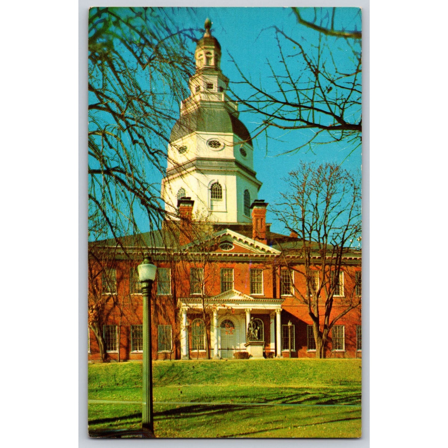 Annapolis MD Maryland State House Chrome Postcard Unused Colourpicture