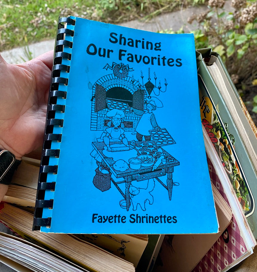 Cookbooks - Vintage Spiral Bound