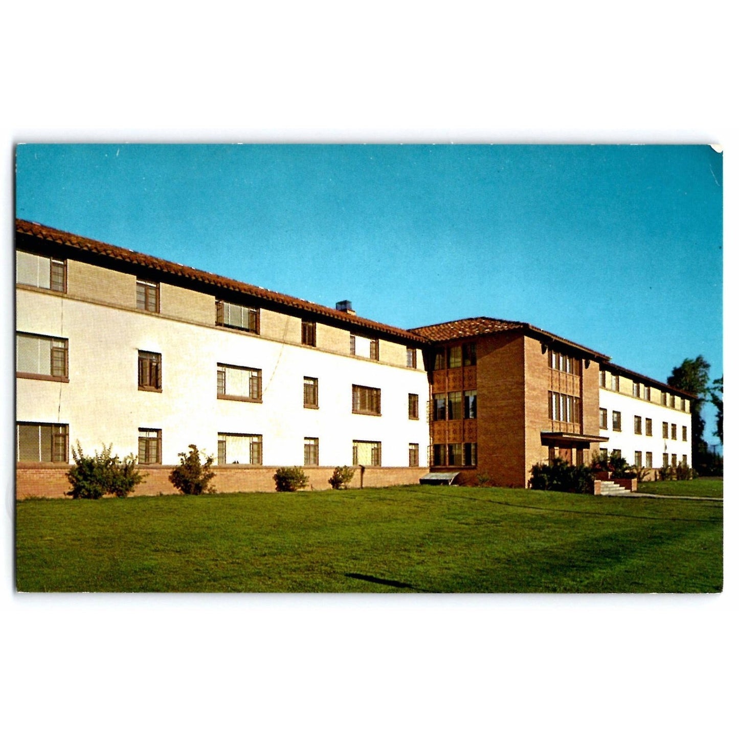 Gunnison CO Colorado Western State College Chipeta Hall Women's Dorm Postcard