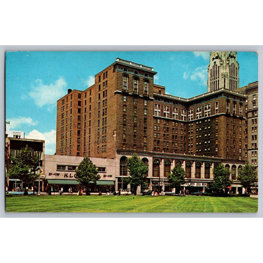 Columbus OH Ohio The Neil House Motor Hotel Chrome Postcard Dexter Press