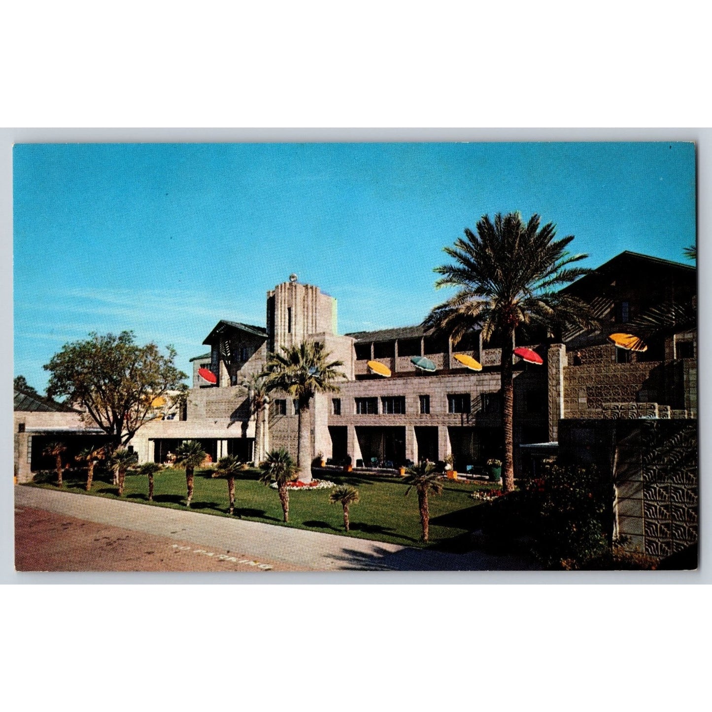 Phoenix AZ Arizona Biltmore Hotel Chrome Postcard Unused Freeman Studios