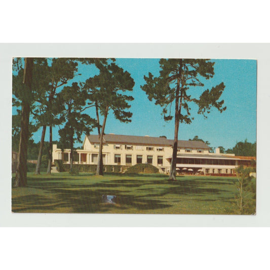 Monterey CA California Del Monte Lodge Chrome Postcard Unused