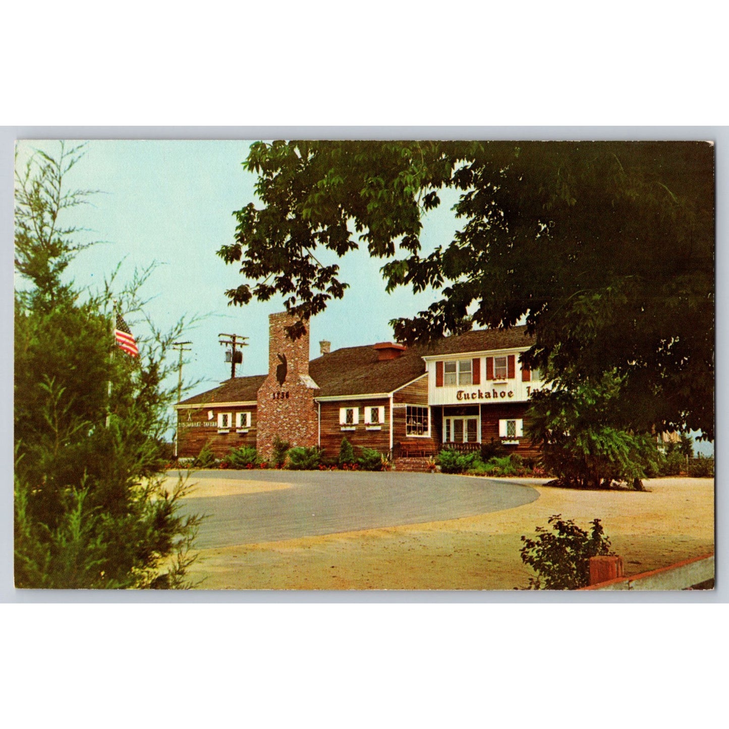 Marmora NJ New Jersey Tuckahoe Inn Beesley's Point Postcard