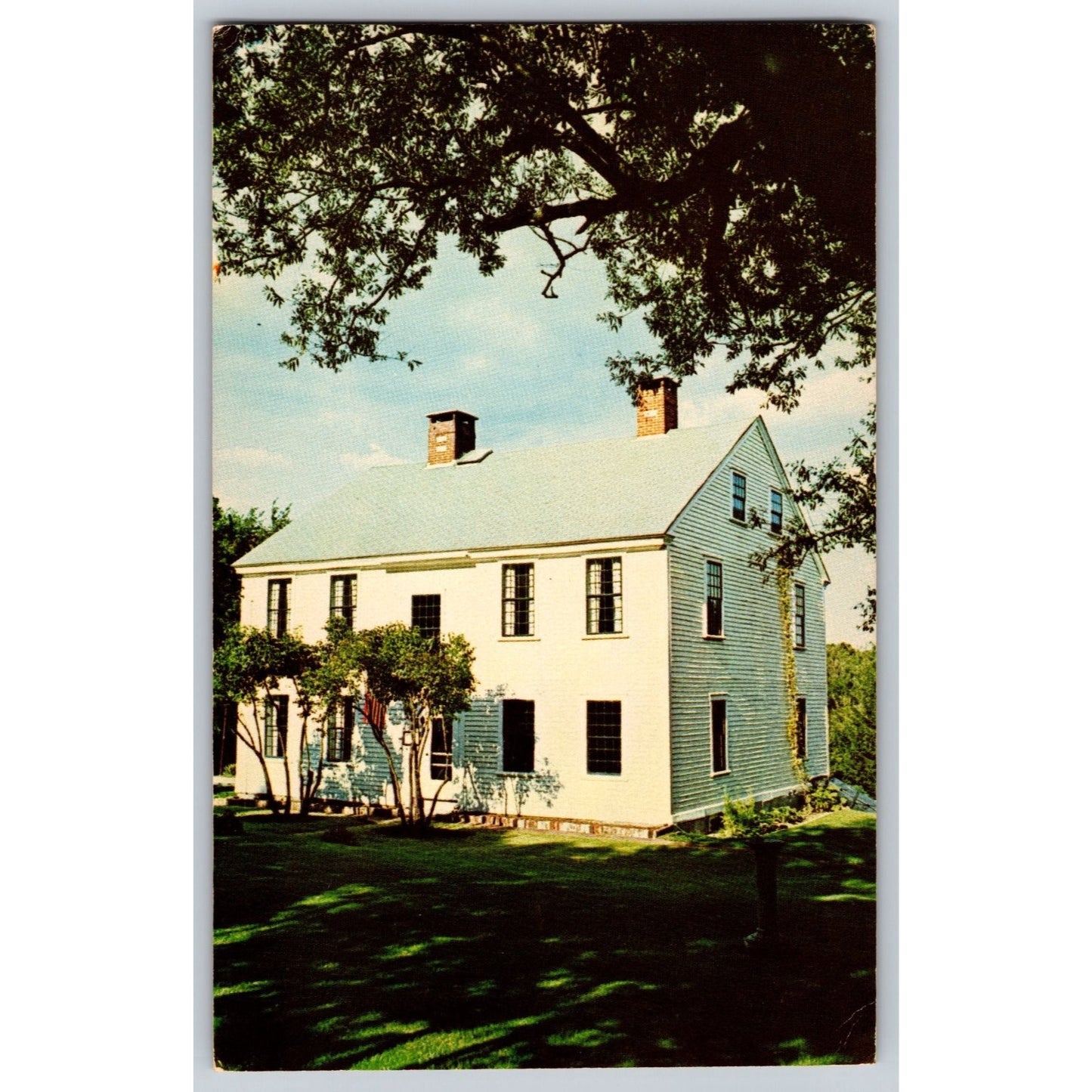 Coventry RI Rhode Island General Nathaniel Greene Homestead Chrome Postcard