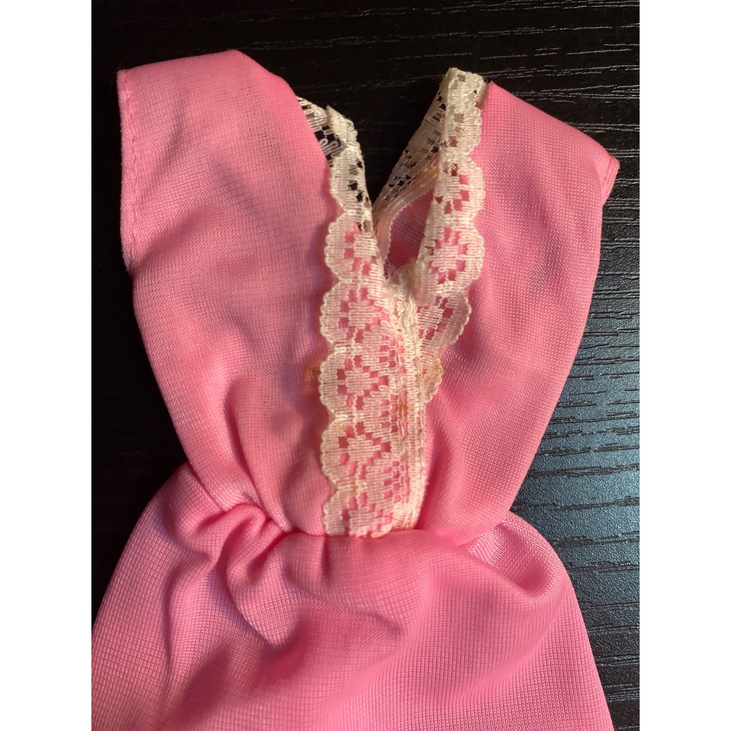 Barbie Fashion Fun Outfit #2091 Pink Dress with White Lace 1985