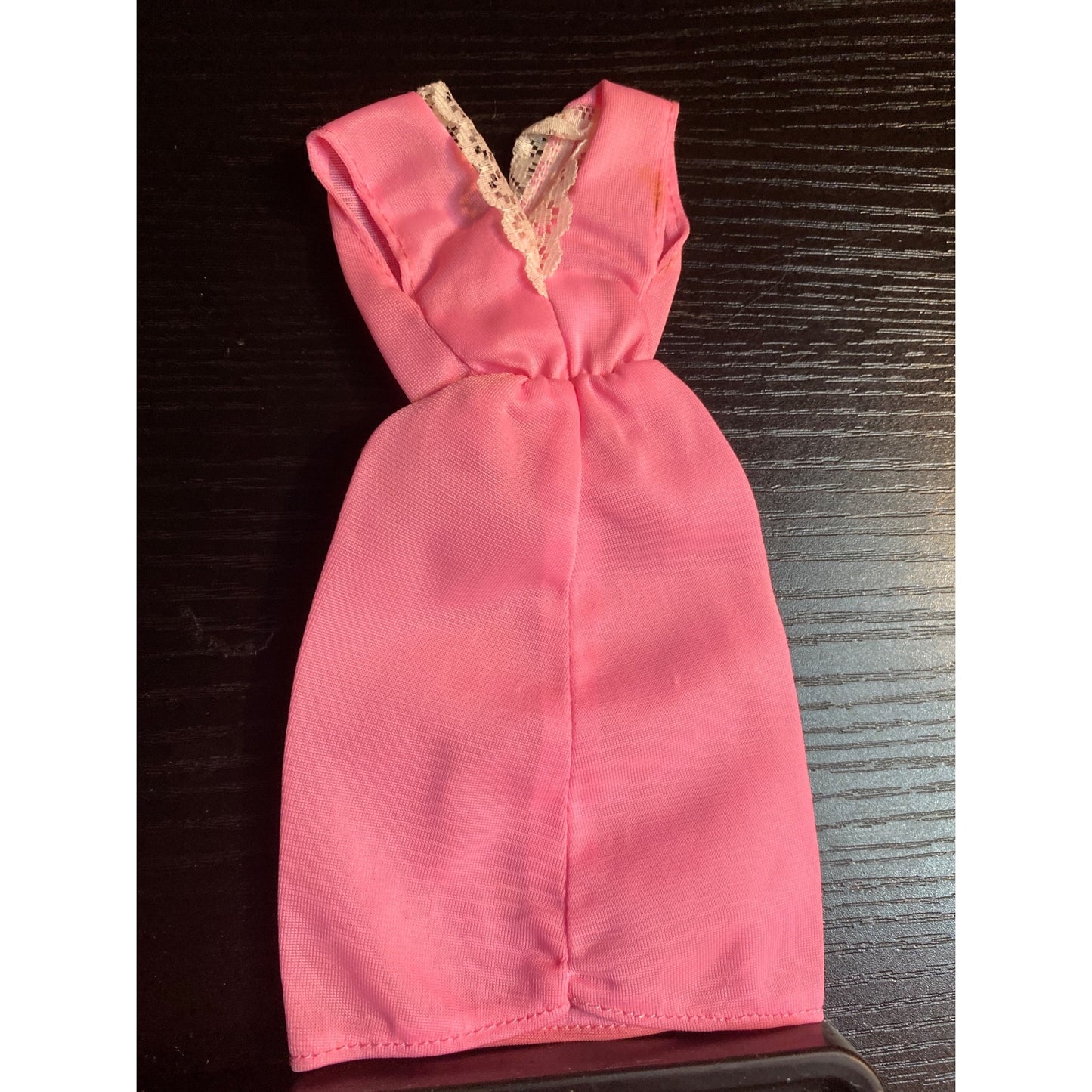 Barbie Fashion Fun Outfit #2091 Pink Dress with White Lace 1985