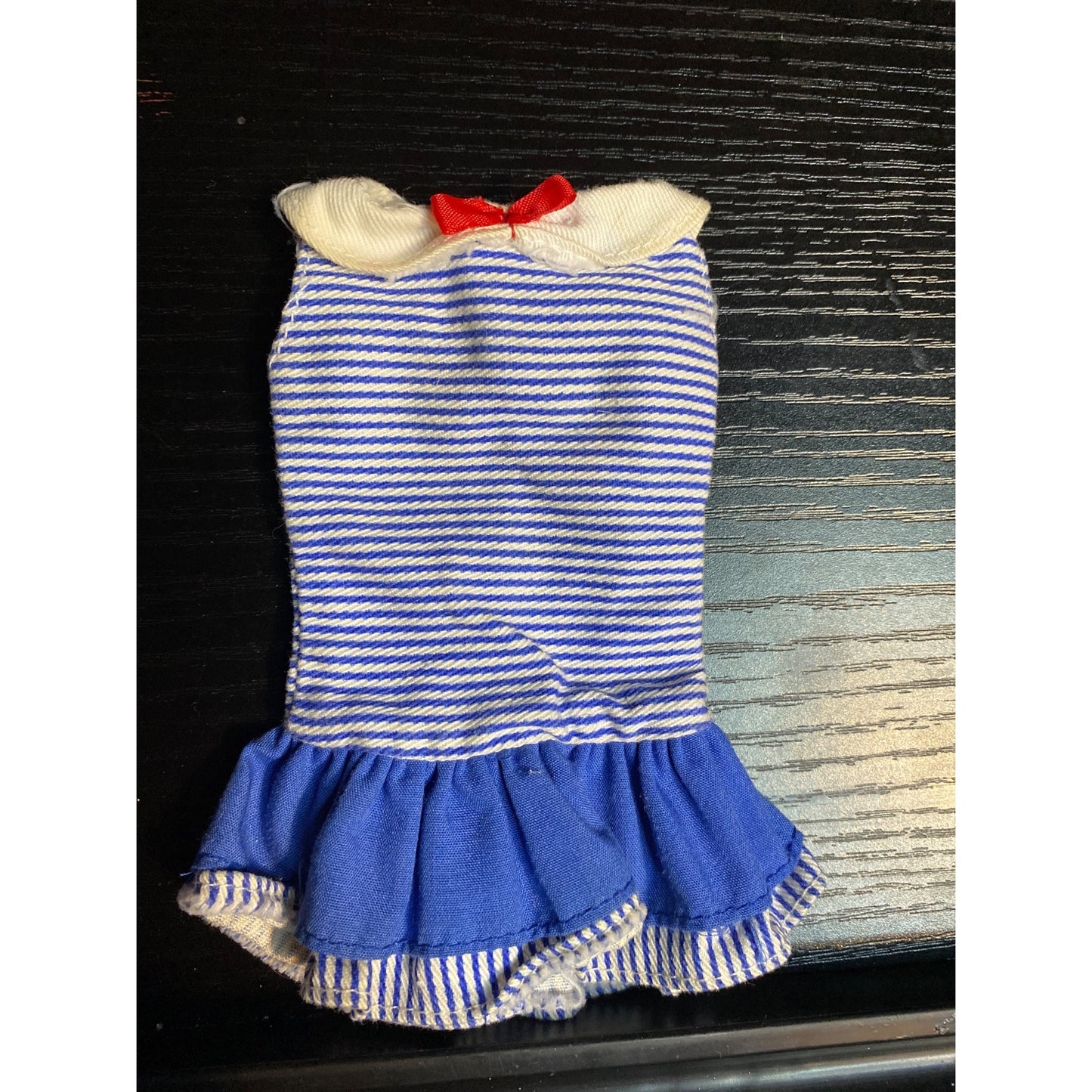 Barbie Fashion Yacht Club Fashions 1989 Blue White Striped Mattel