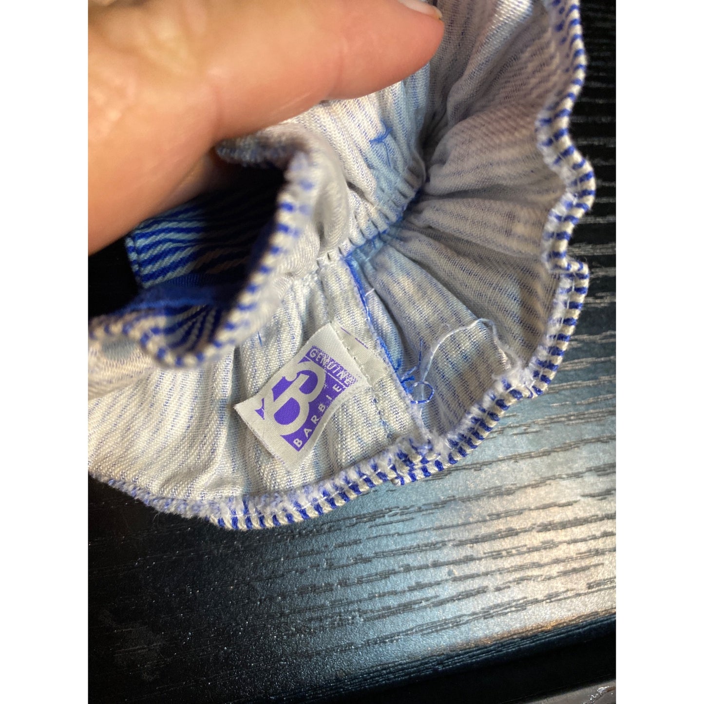 Barbie Fashion Yacht Club Fashions 1989 Blue White Striped Mattel