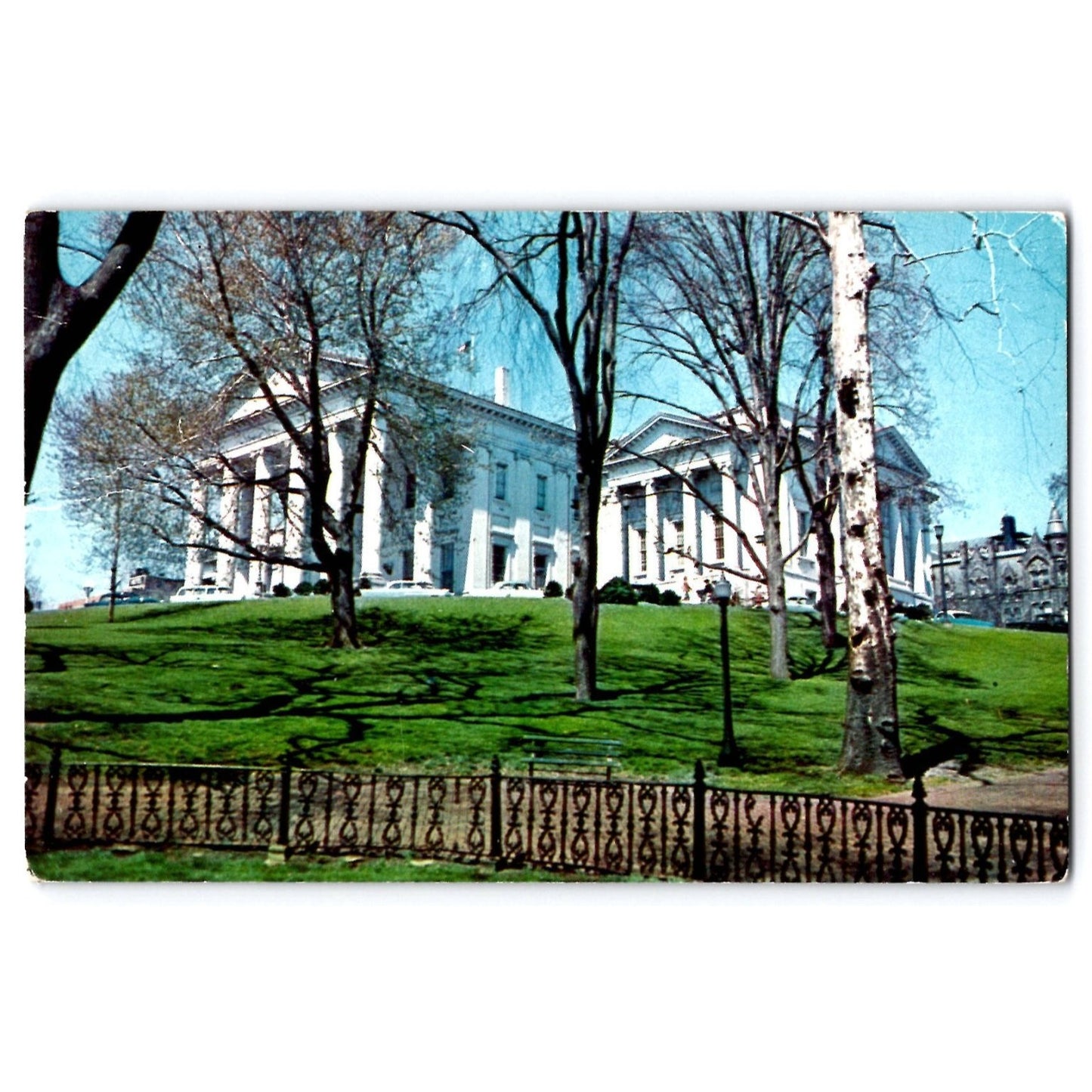 Richmond VA Virginia State Capitol Chrome Postcard Dexter Press