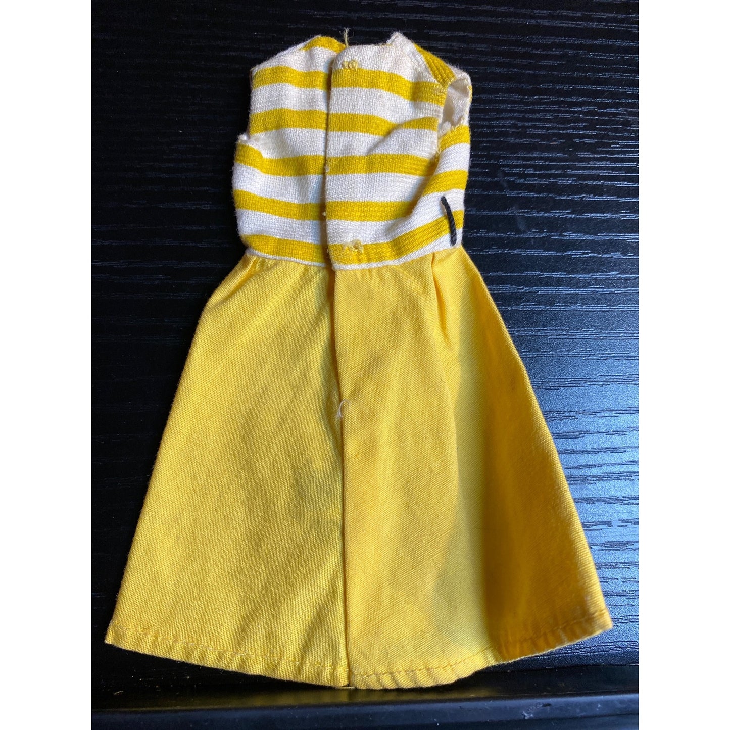 Tammy Doll Dress #9054 Sunny Stroller 1962 Yellow and White Ideal Toy Company