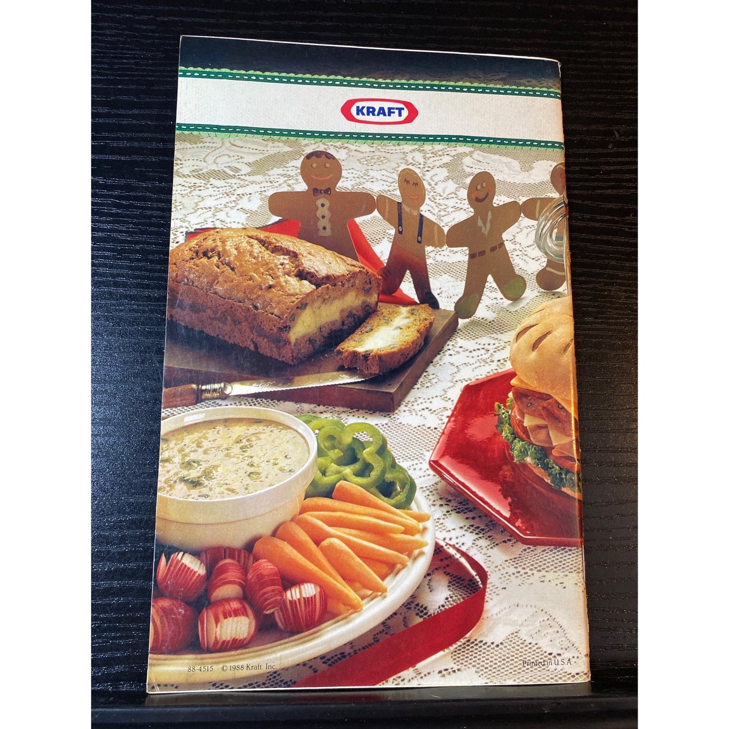 Kraft Homemade With Love Holiday Ideas Cookbook Booklet 1988 Menus & Gift Ideas