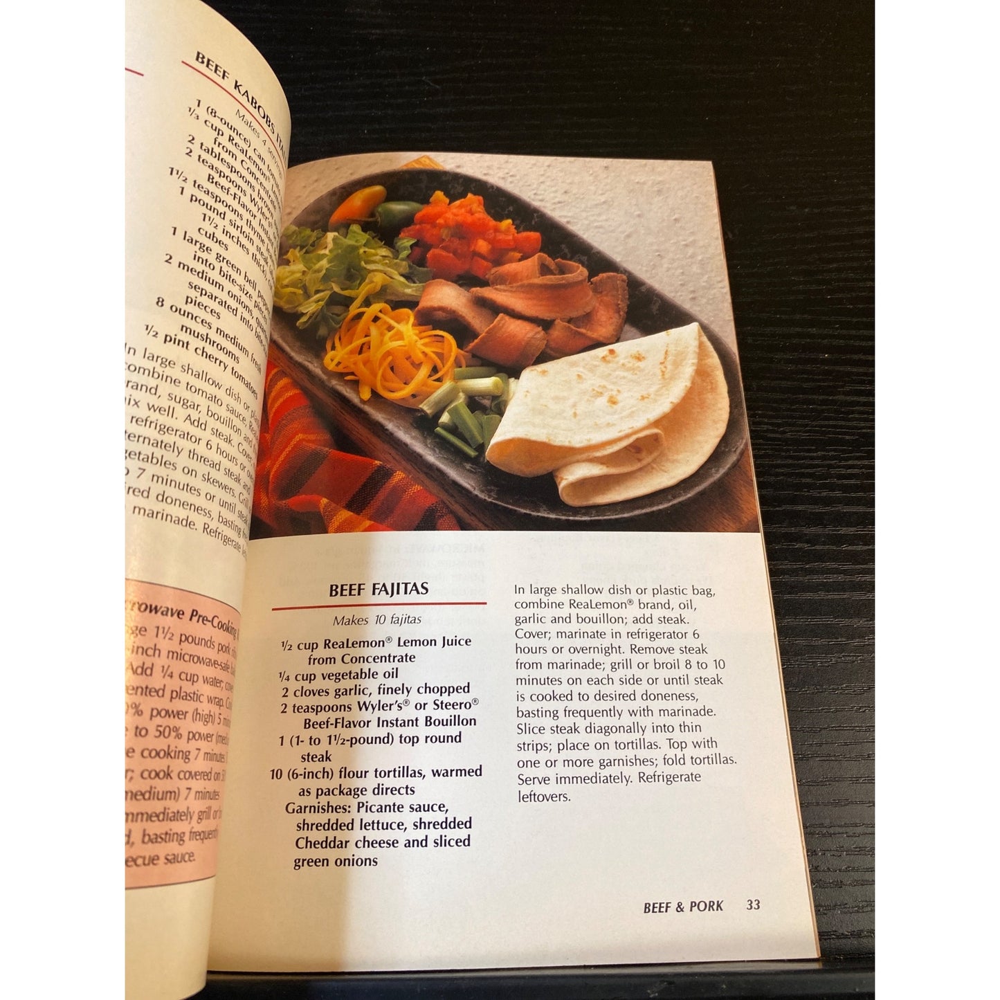 Favorite Recipes Borden Cookbook Booklet Fast & Fabulous 1991 Over 150 Recipes