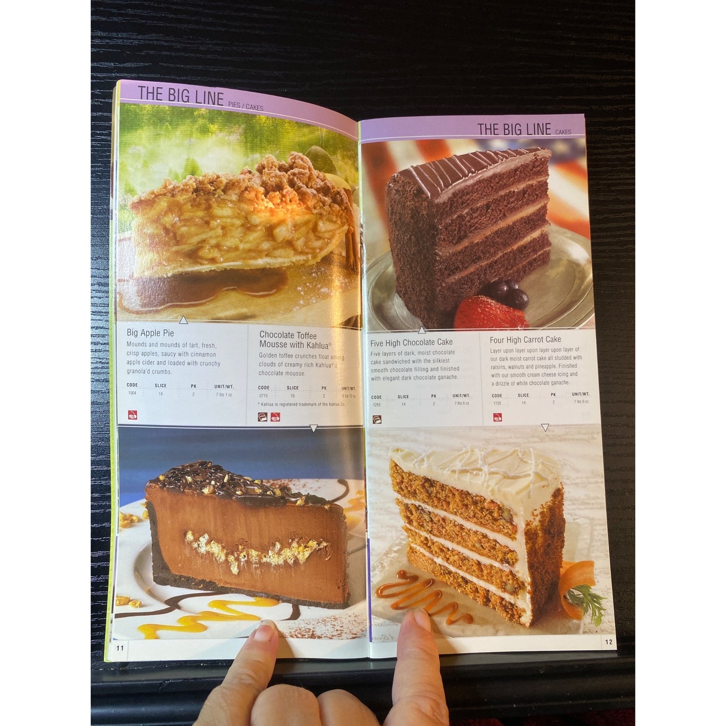 Product Brochure Sweet Street Desserts Catalog Gourmet Individual Desserts