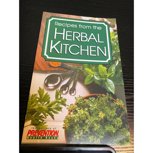 Cookbook Booklet Recipes From The Herbal Kitchen Rodale 2000 Cooking Guide