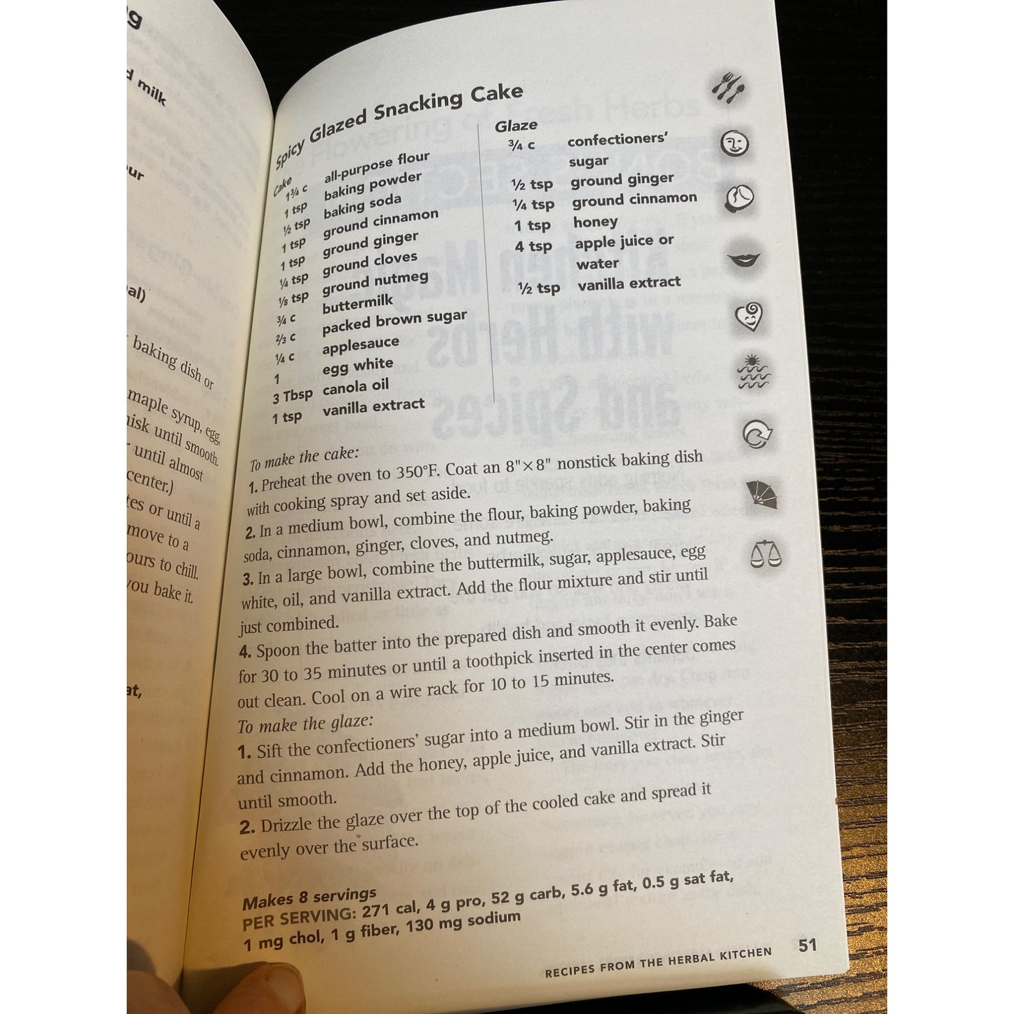 Cookbook Booklet Recipes From The Herbal Kitchen Rodale 2000 Cooking Guide