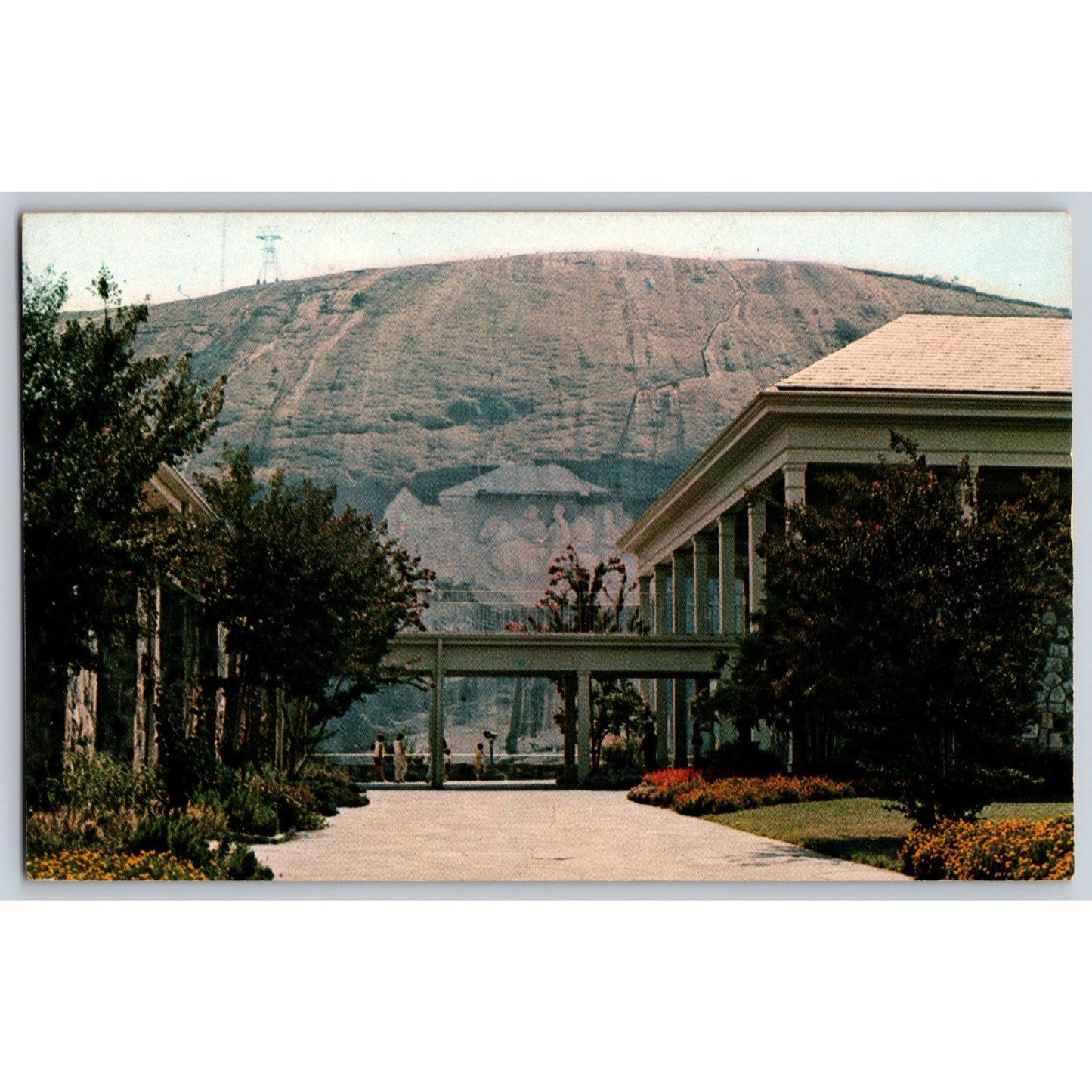 Stone Mountain GA Georgia Stone Mountain Park 1970s Chrome Postcard