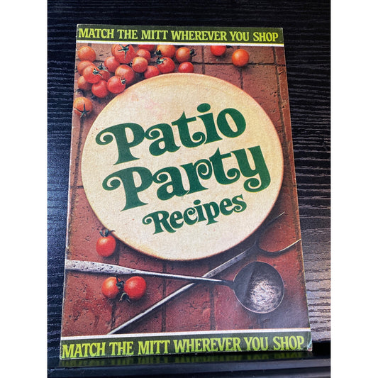 Patio Party Recipes Booklet 1960s Stokely Van Camps & Skippy Advertising
