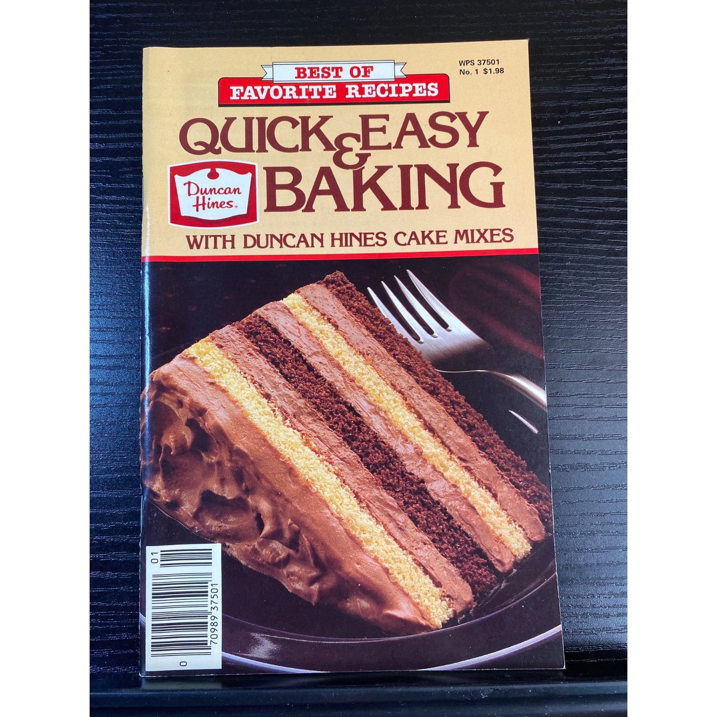Best Of Favorite Recipes Duncan Hines Cake Mixes Cookbook Booklet Easy Baking