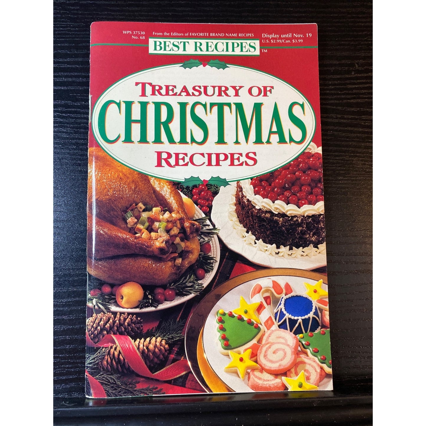 Best Recipes Treasury Of Christmas Holiday Cookbook Booklet 1996 Meals Soups