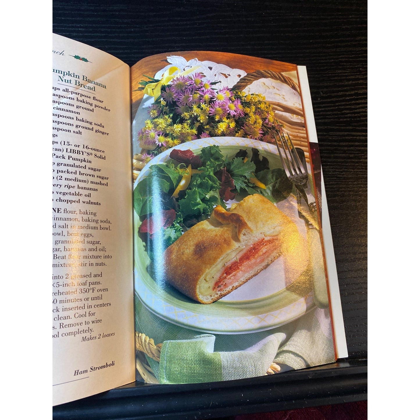 Best Recipes Treasury Of Christmas Holiday Cookbook Booklet 1996 Meals Soups