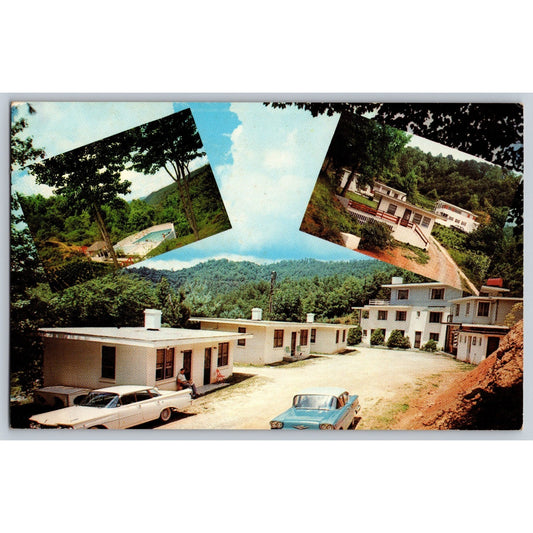Bryson City NC North Carolina Vacation Land Resort Hotel 1960s Chrome Postcard
