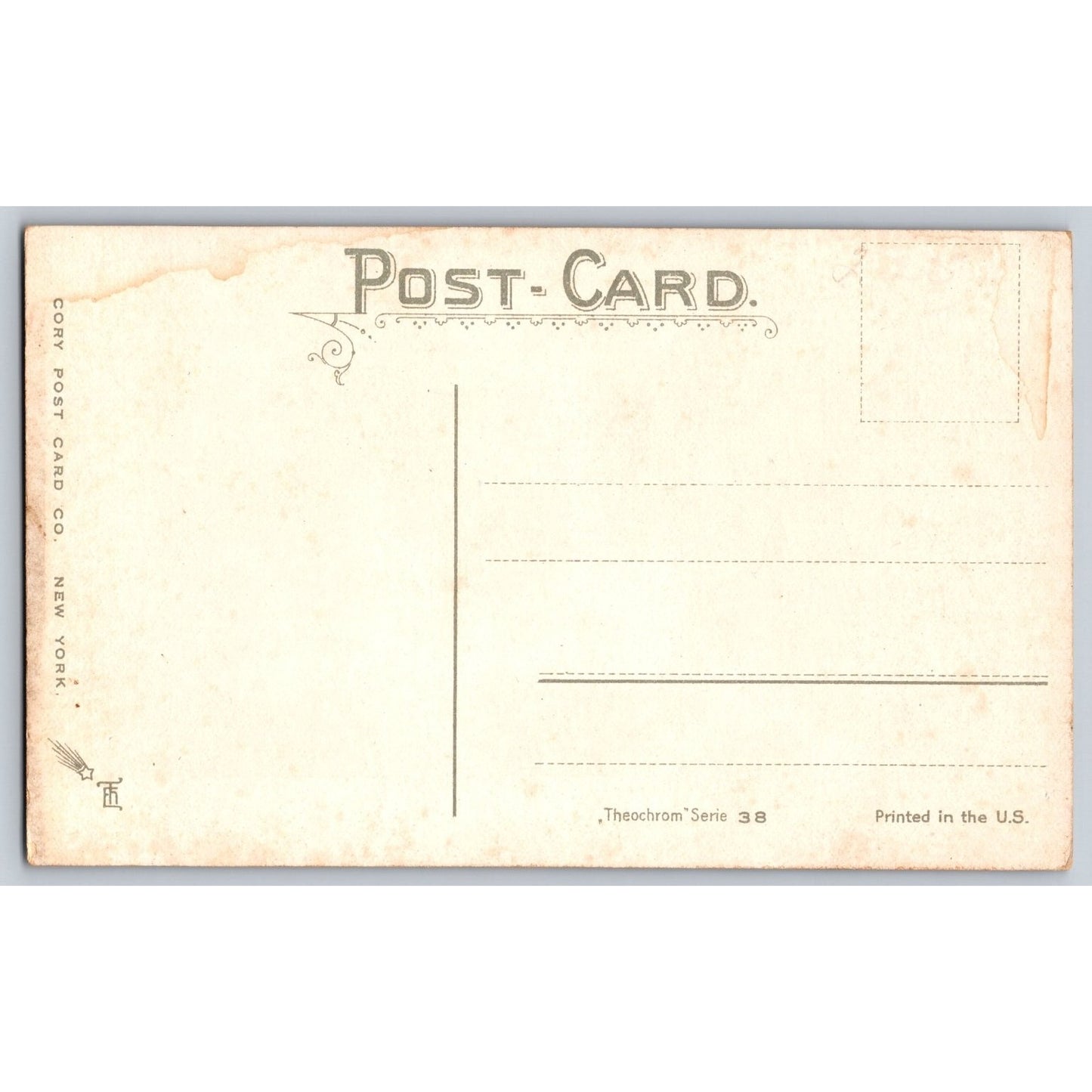 New York City NY St Paul Building Divide Back Postcard Early 1900s Theochrom