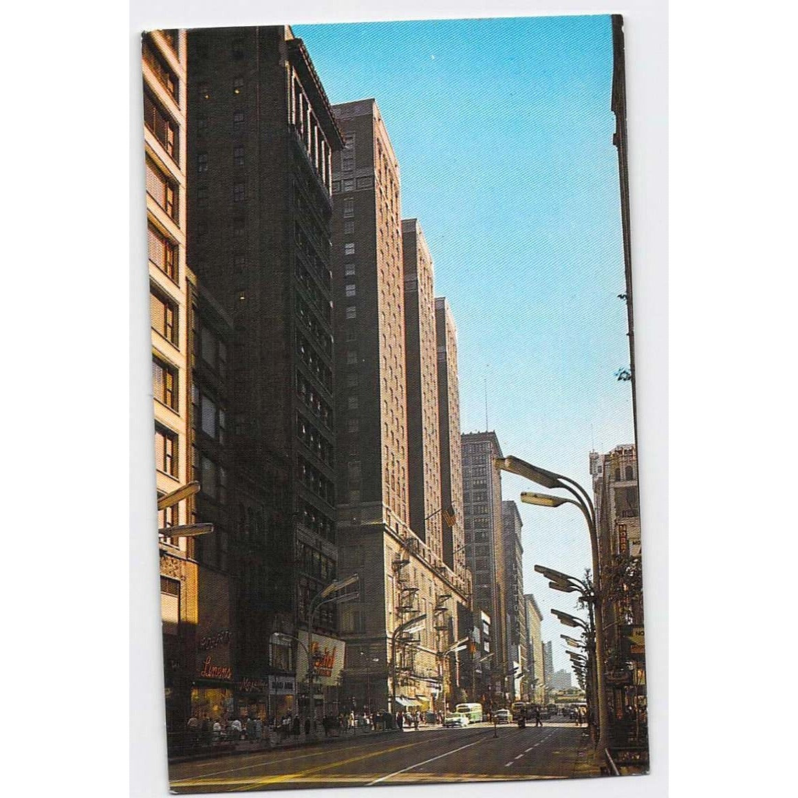 Chicago IL Illinois Palmer House Hotel State Street Chrome Postcard Unused