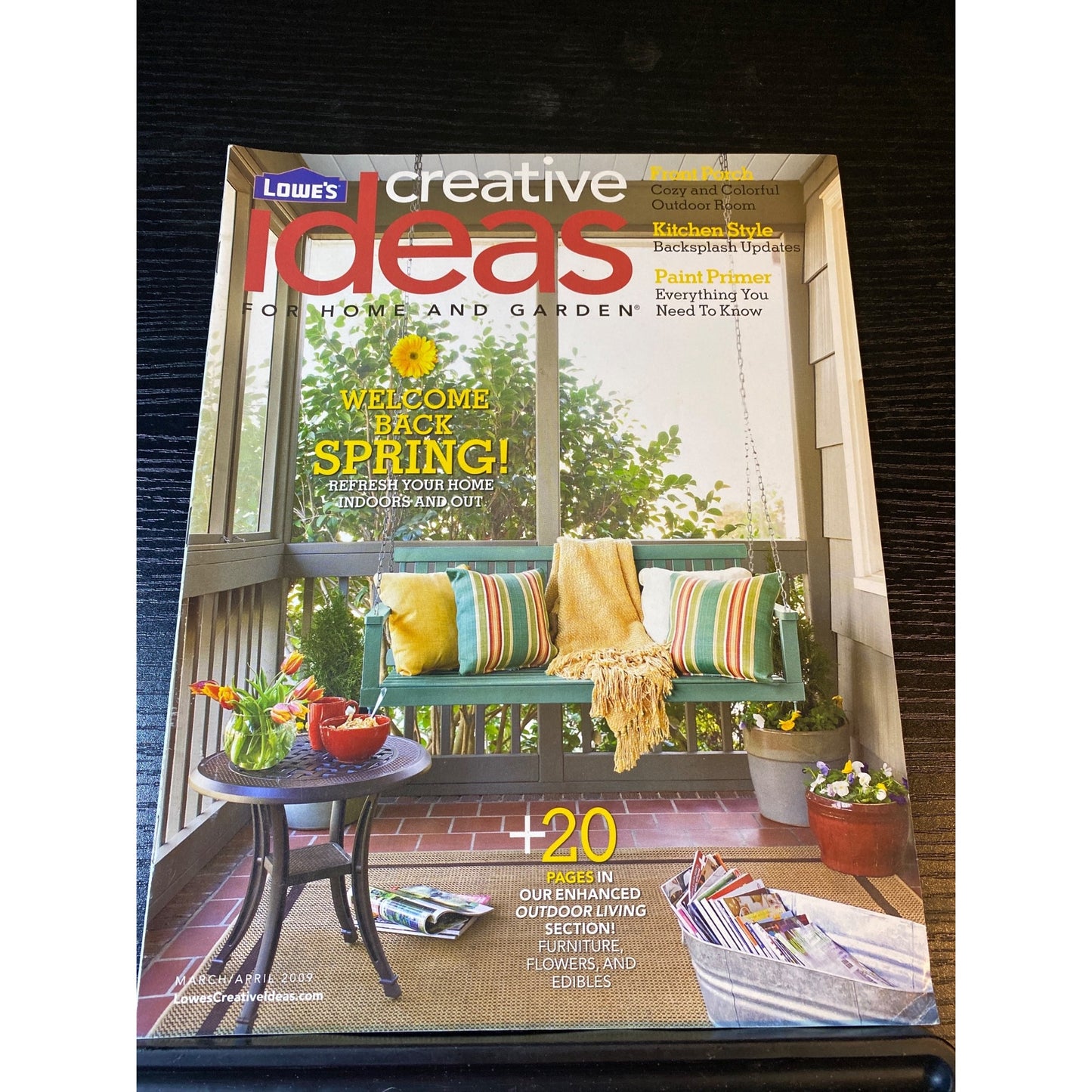 Lowes Creative Ideas March/April 2009 Home & Garden Magazine