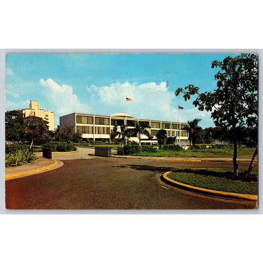 San Juan Puerto Rico Supreme 1968 Chrome Postcard Used Akron Stamp