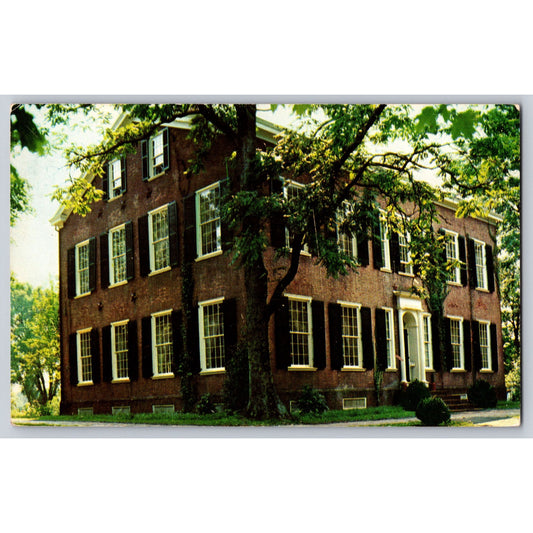 Bardstown KY Kentucky My Old Kentucky Home State Shrine Postcard Chrome Unused
