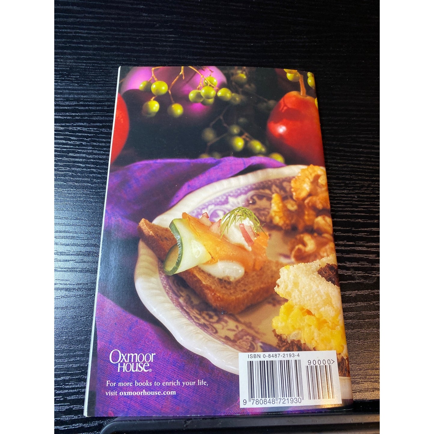 Southern Living Ultimate Book Of Appetizers Hardcover Cookbook 2001 Oxmoor House
