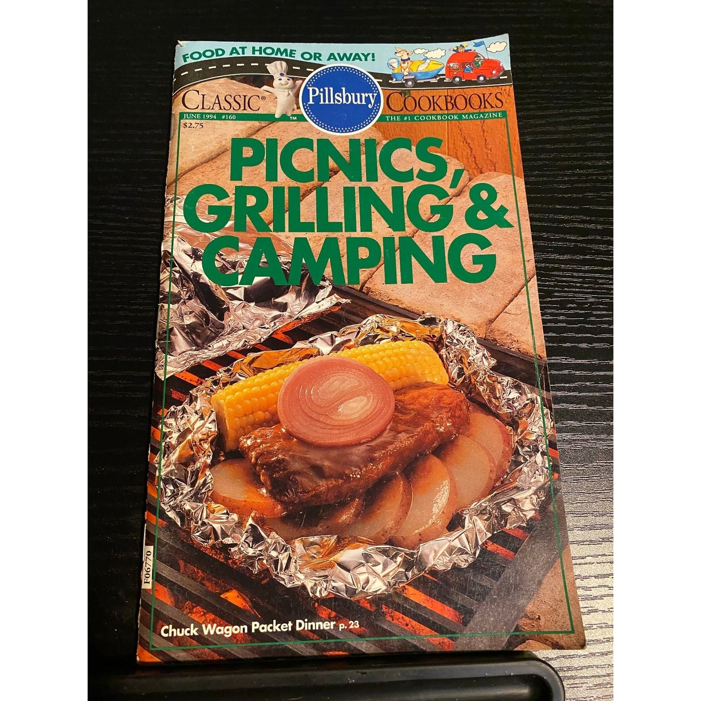 Pillsbury Classic Cookbook Booklet 1994 #160 Picnics Grilling & Camping Recipes