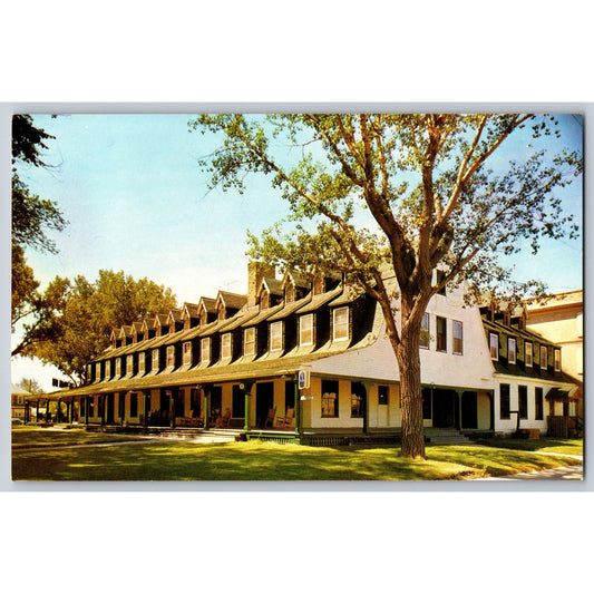 Sheridan WY Wyoming Sheridan Inn Chrome Postcard Unused Noble