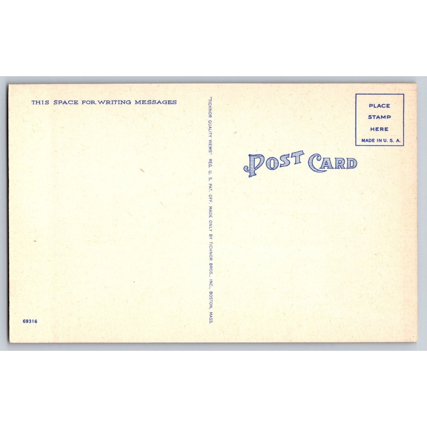 Fort Devens MA Massachusetts Post Theatre Linen Postcard Unused Tichnor Bros