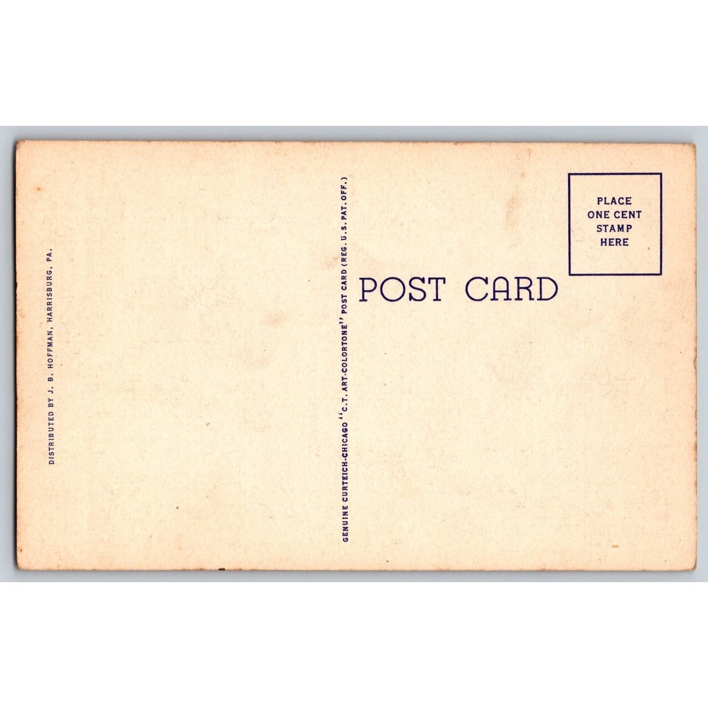 Harrisburg PA Pennsylvania Large Letter Greetings from Linen Postcard