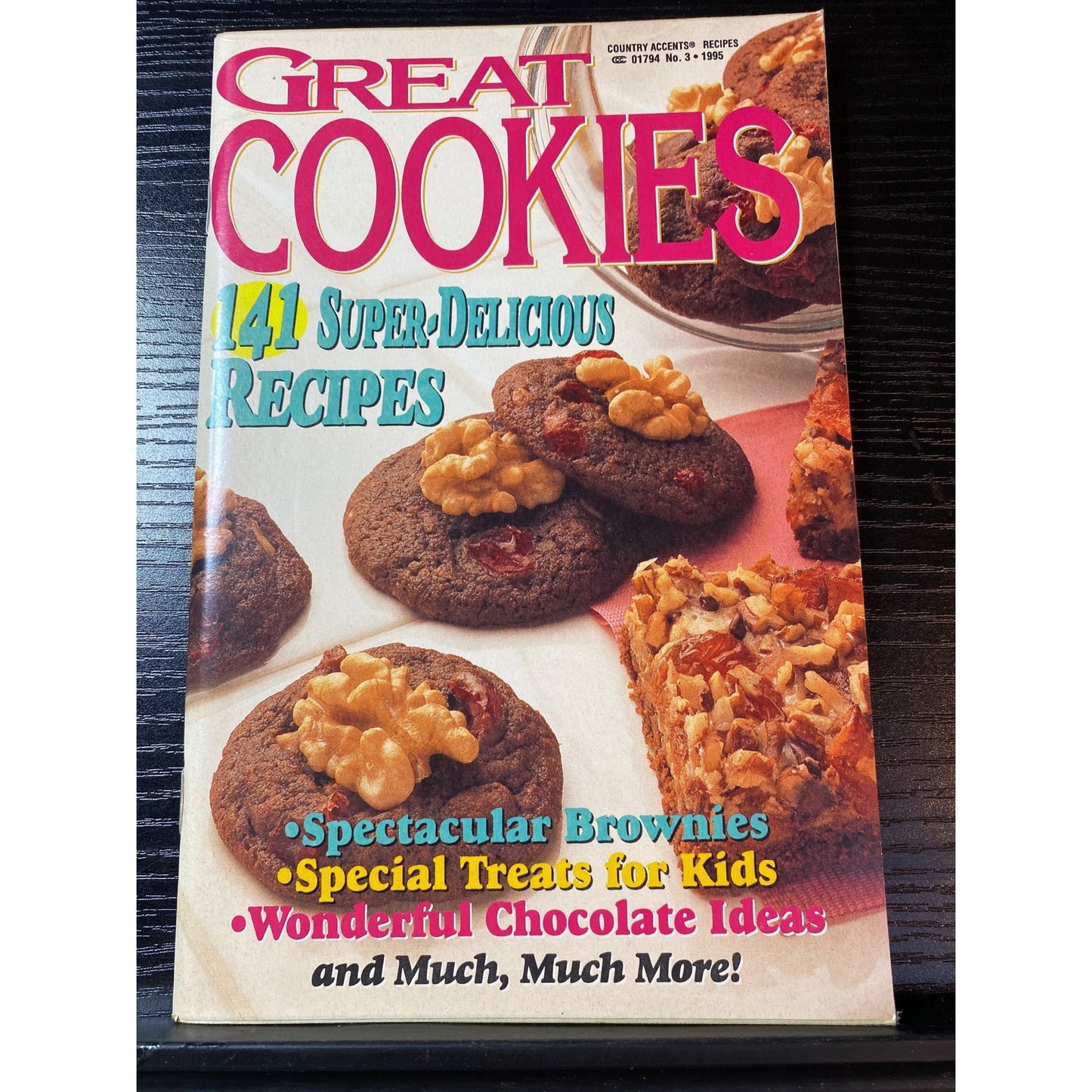 Great Cookies Cookbook Booklet 141 Recipes 1976 By Country Accents