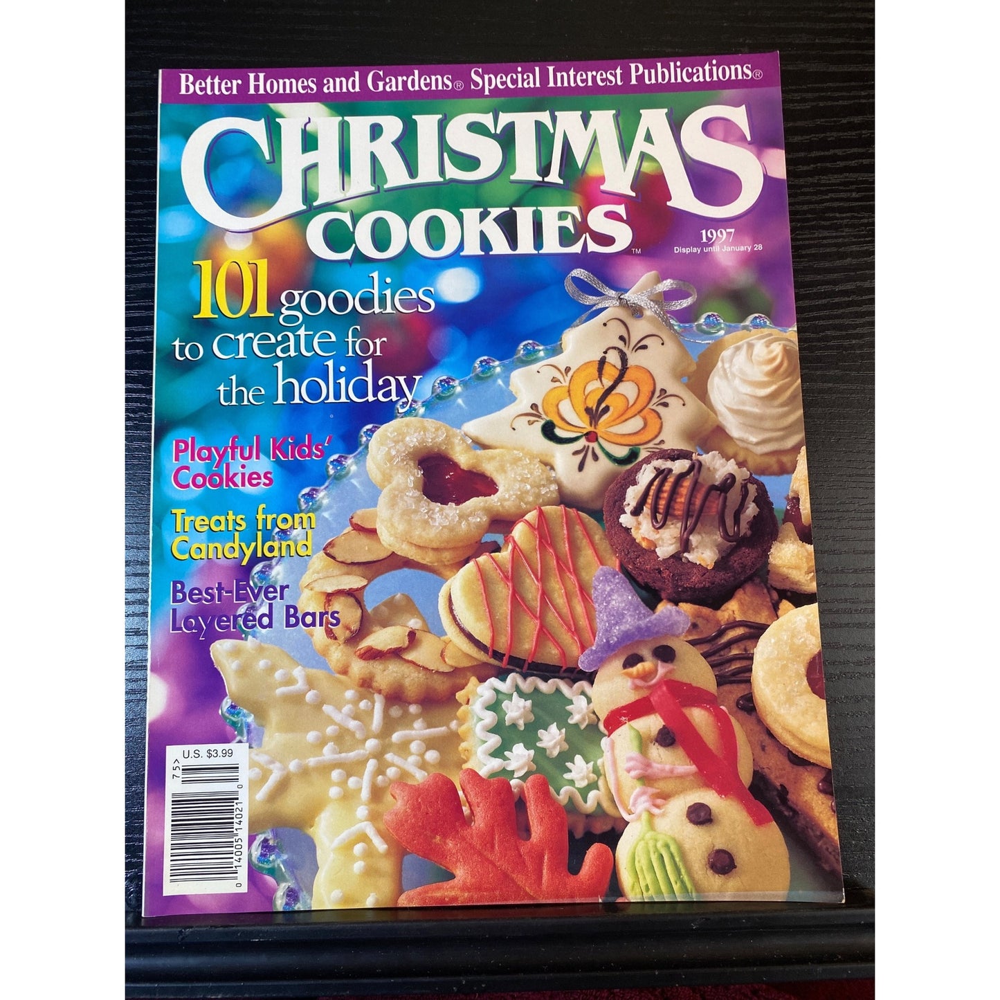Better Homes And Gardens Magazine 1997 Christmas Cookies Edition