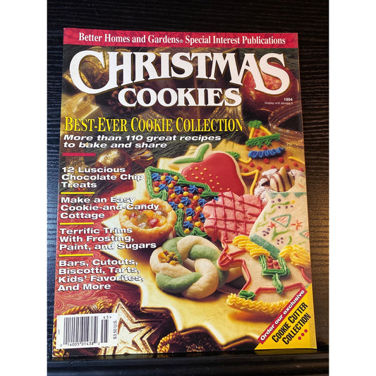 Better Homes And Gardens Christmas Cookies Magazine 1994 Best-Ever Cookies