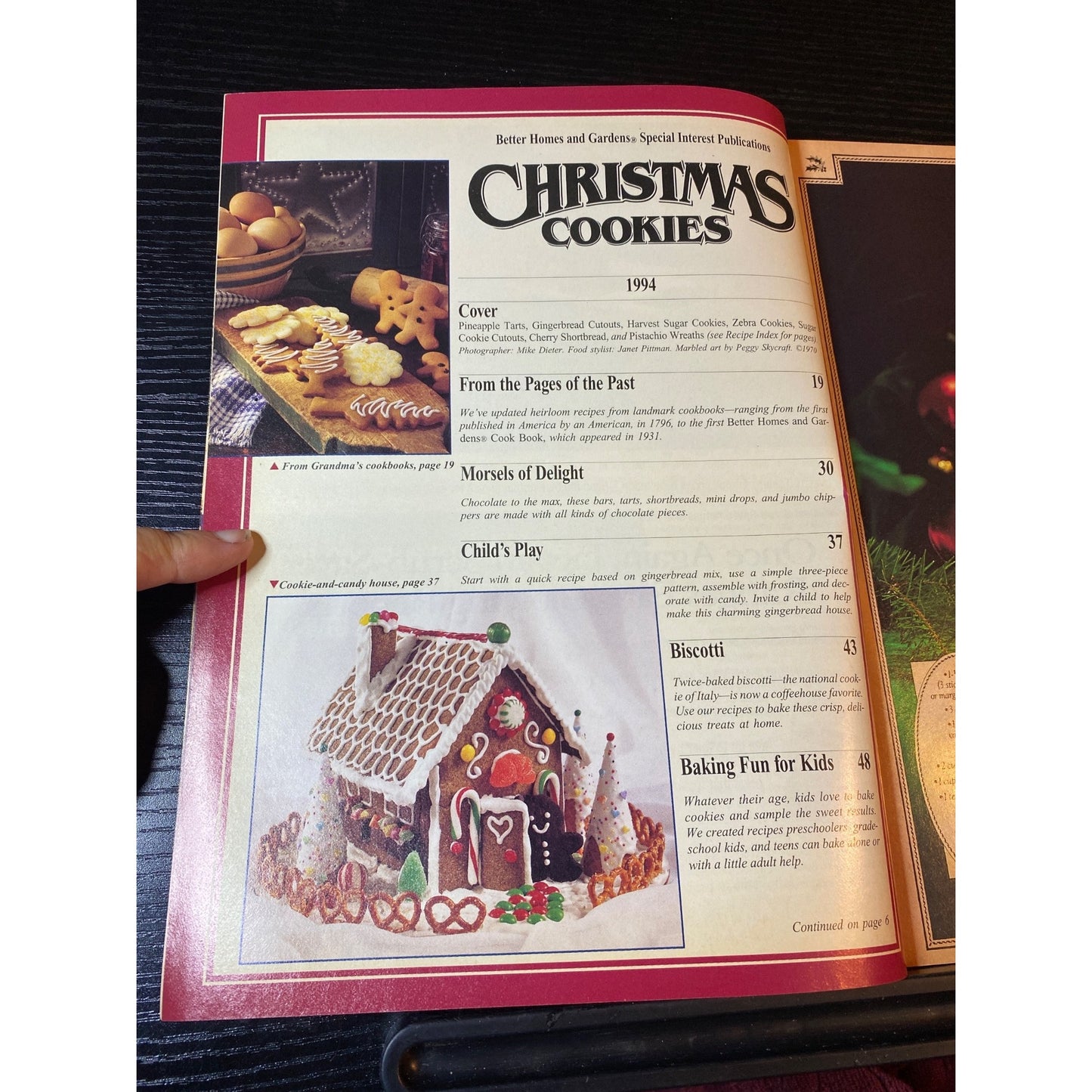 Better Homes And Gardens Christmas Cookies Magazine 1994 Best-Ever Cookies
