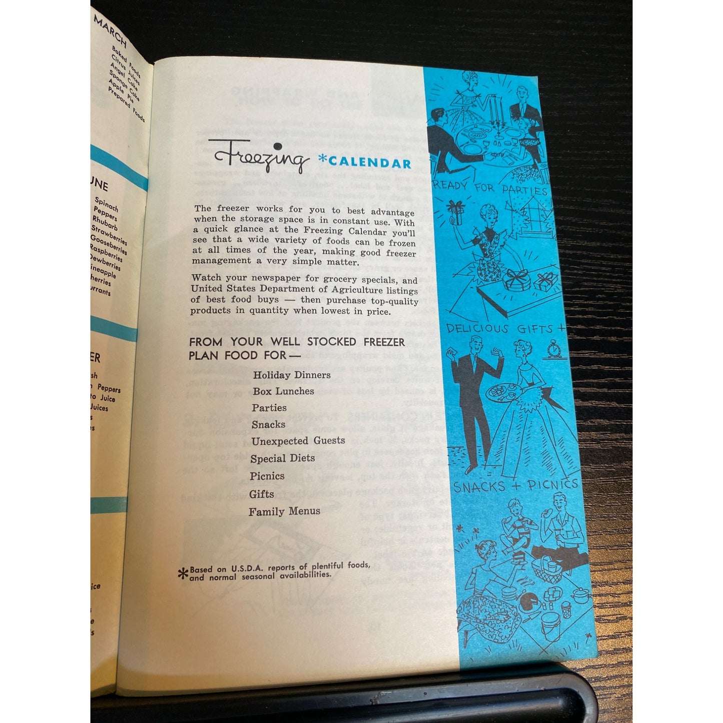Cookbook Booklet Freezing Foods At Home By Shirley Rolfs Medinger 1971