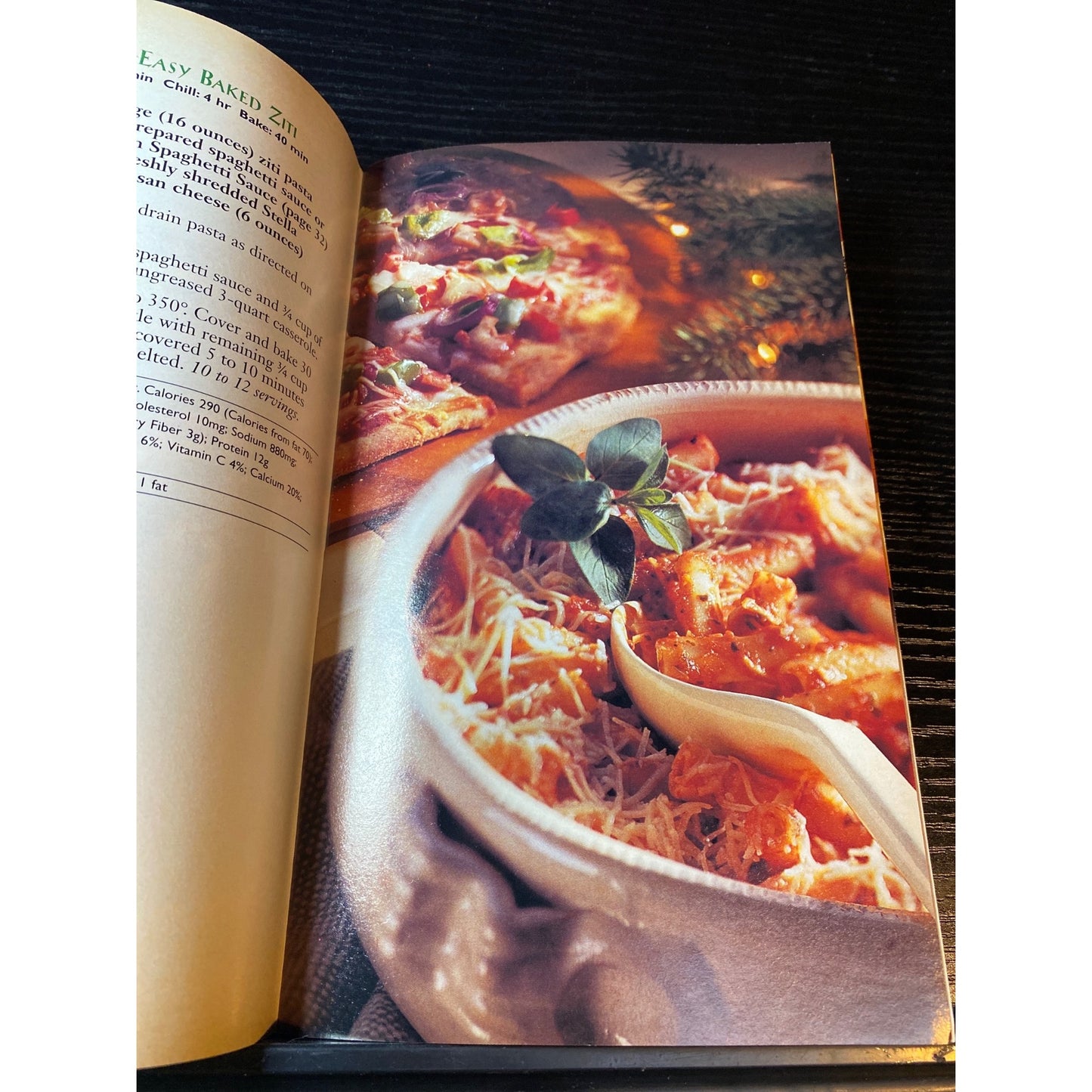 Betty Crocker Do-Ahead Holiday Cookbook Booklet December 1997 Recipes & Menus