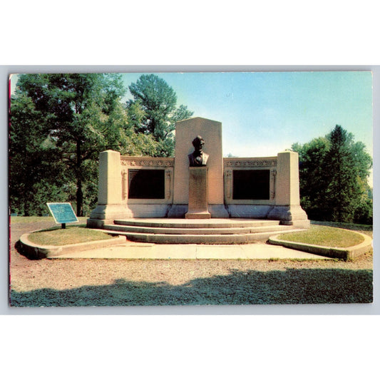 Gettysburg PA Pennsylvania Lincoln Speech Memorial Chrome Postcard