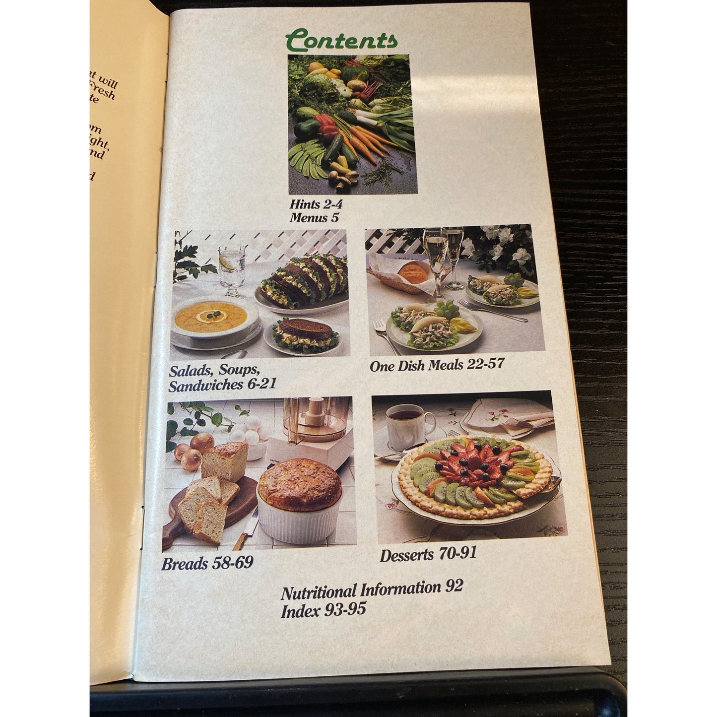 Pillsbury Quick To Make Recipes Cookbook Booklet 1985 Carefree Cooking Summer