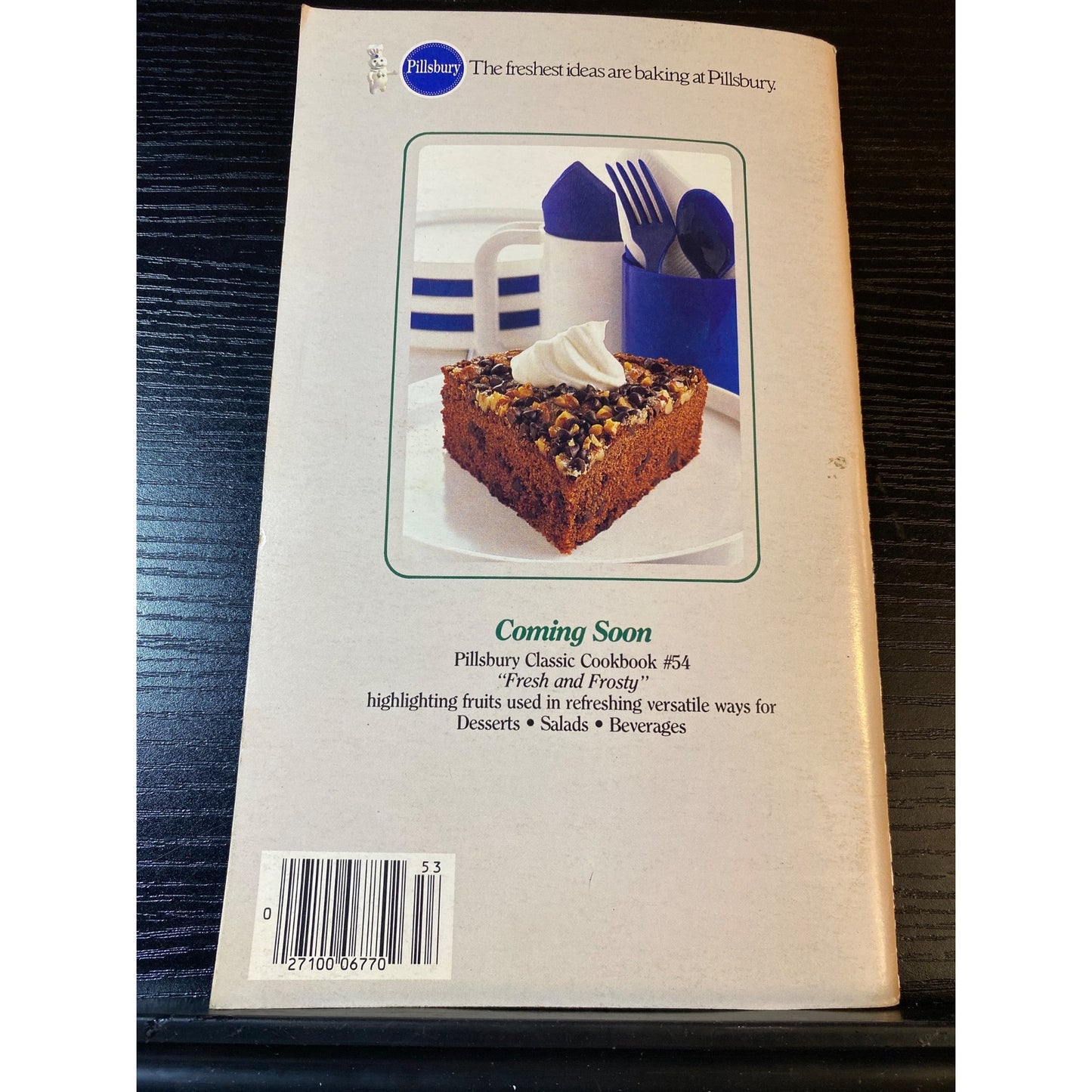 Pillsbury Quick To Make Recipes Cookbook Booklet 1985 Carefree Cooking Summer