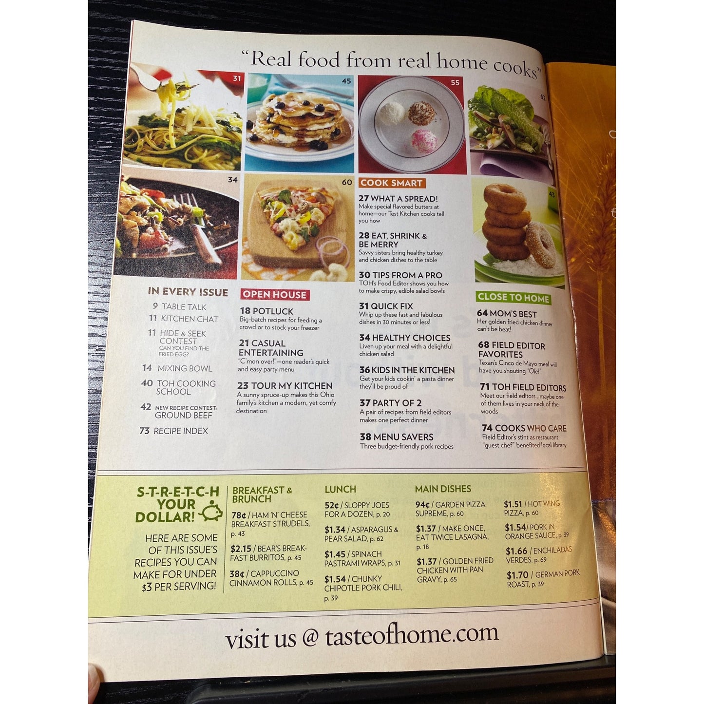 Taste Of Home April/May 2009 Magazine 109 Kitchen-Tested Recipes & Tips