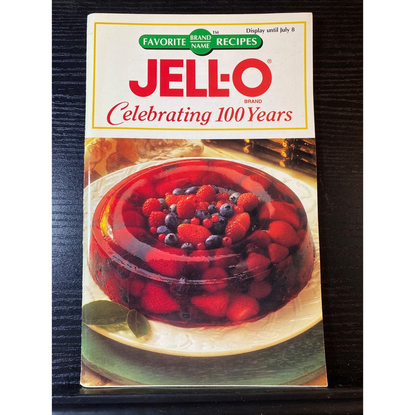 Favorite Brand Name Recipes Jell-O 100 Years Recipe Book 1997 Cookbook Booklet