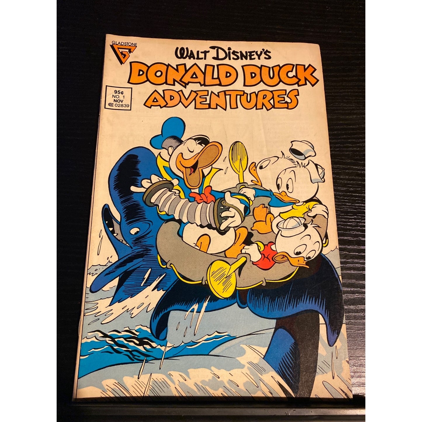 Walt Disneys Donald Duck Adventures Comic Issue #5 Nov 1988 Gladstone Comics