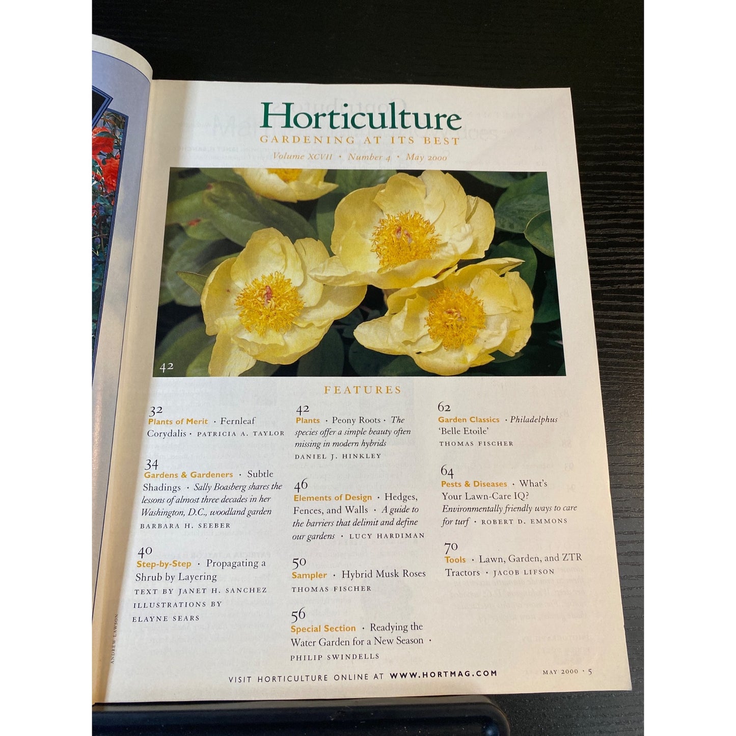 Horticulture Magazine May 2000 Secrets Of A Shade Garden Gardening Techniques & Lawn Care