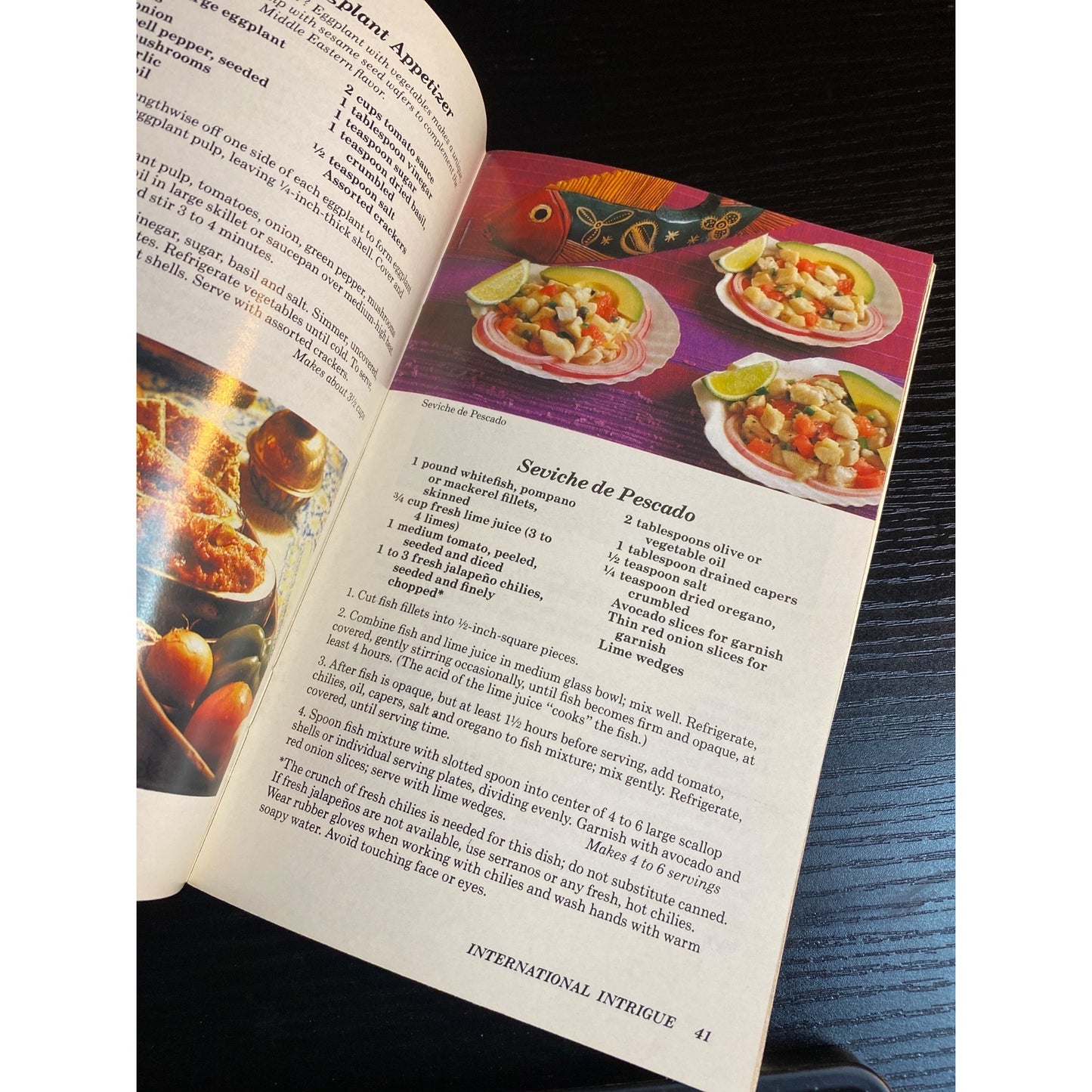 Favorite Recipes Appetizers & Snacks Cookbook 1987 Softcover Booklet Vintage