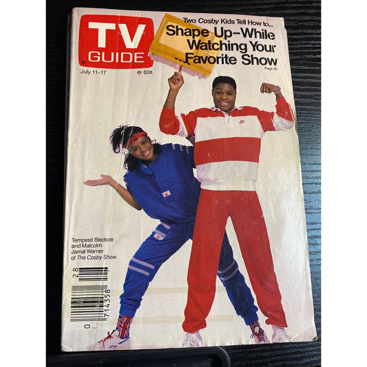 TV Guide Magazine July 11-17 1987 The Cosby Show Cast